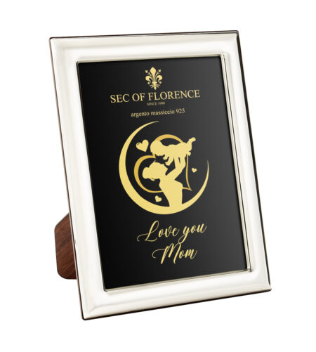 Cornice d'argento modello 10x8 in Hallmarked Solid Sterling Silver 925  Photo Picture Frame with Mahogany Wood Back, Mother's gift for any special  occasion 7185/20x25*HM*G2*UK - Sec of Florence